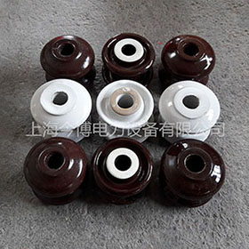 ED-4蝶式絕緣子ED-1、ED-2、ED-3低壓碟式絕緣子棕色瓷瓶